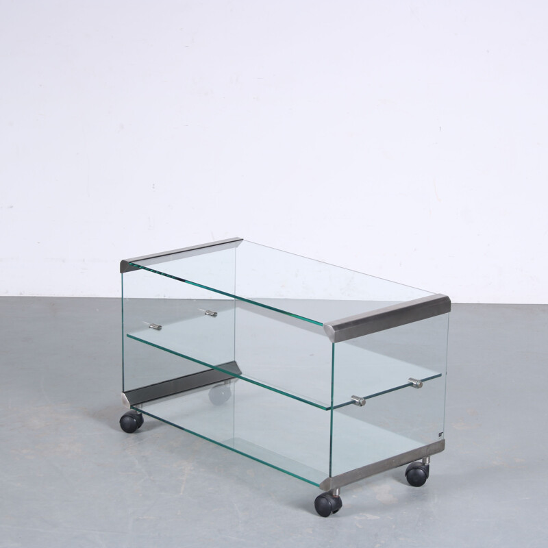 Vintage trolley by Pierangelo Gallotti for Gallotti & Radice, Italy 1970s