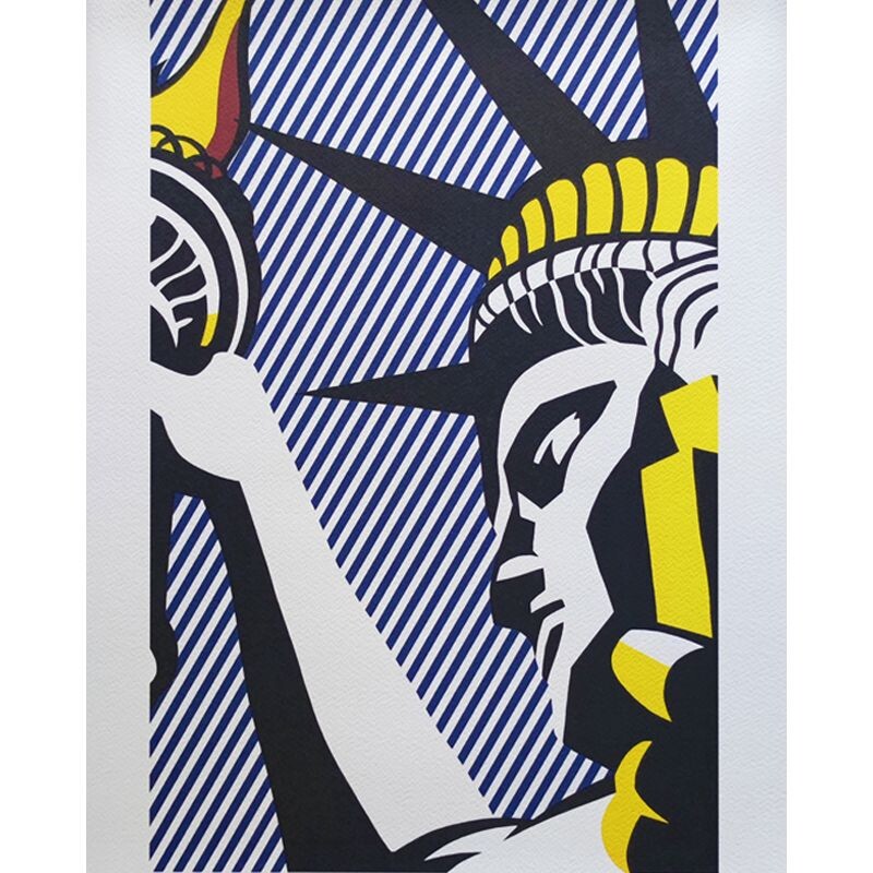 Lithographie vintage de Roy Lichtenstein, 1980