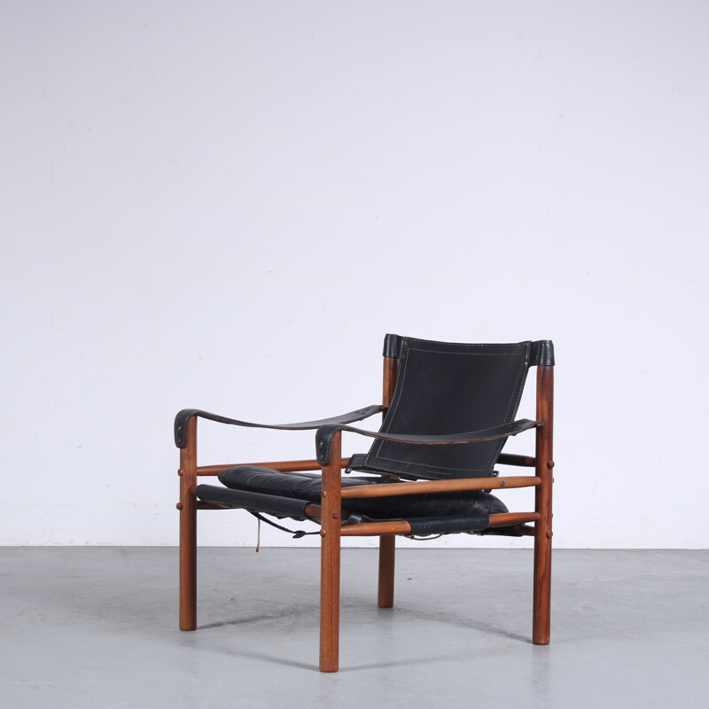 Vintage "Sirocco" armchair by Arne Norell for Norell Möbel, Sweden 1960s