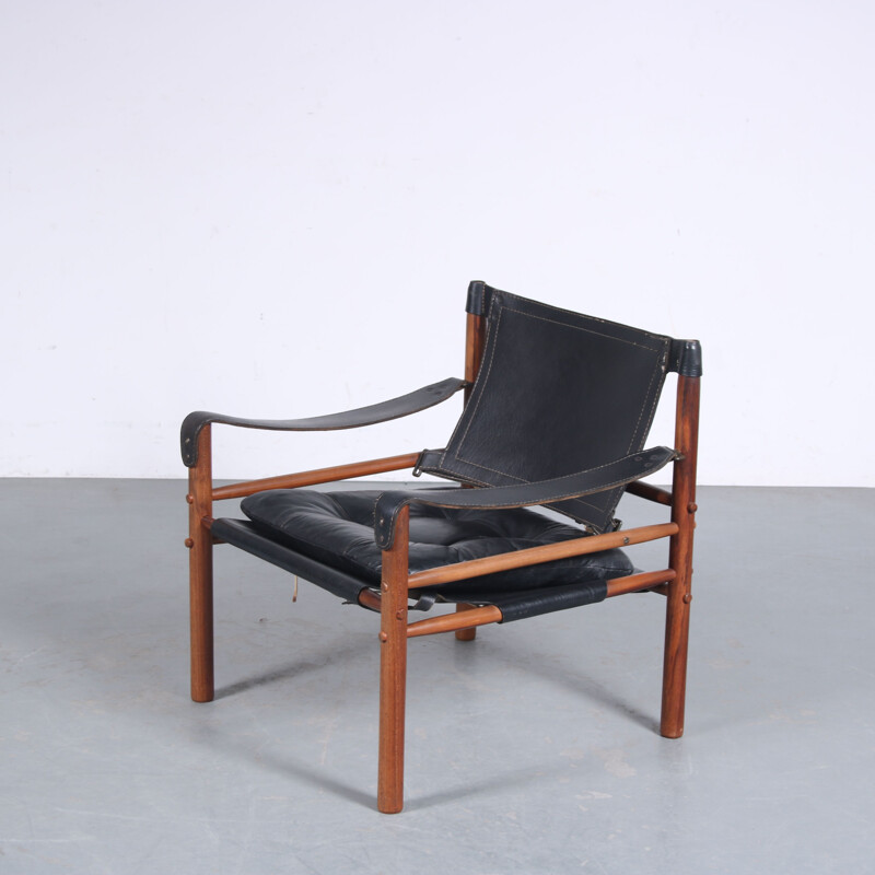 Fauteuil vintage "Sirocco" par Arne Norell pour Norell Möbel, Suède 1960