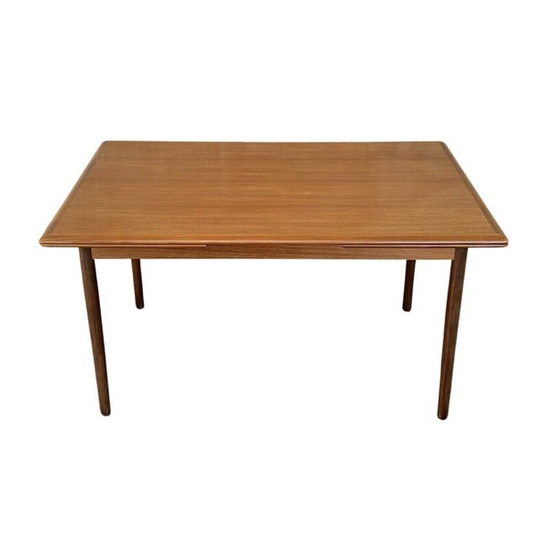 Mesa de teca vintage, Dinamarca 1960-1970