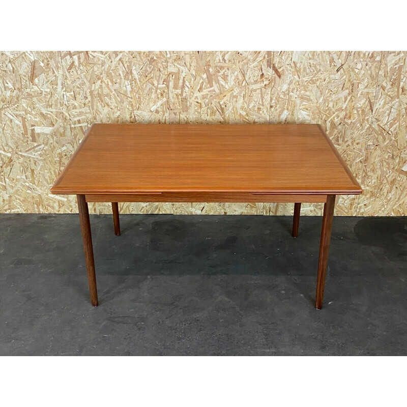 Mesa de teca vintage, Dinamarca 1960-1970