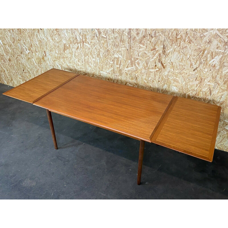 Vintage teakhouten tafel, Denemarken 1960-1970