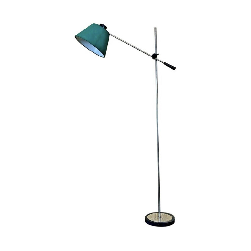 Lampadaire vintage en métal, 1960