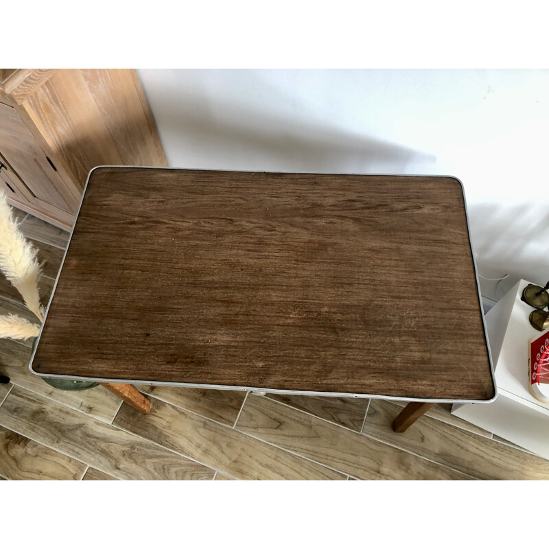 Vintage farm table in solid wood