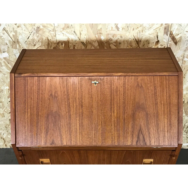 Vintage teakhouten bureau, Denemarken 1960