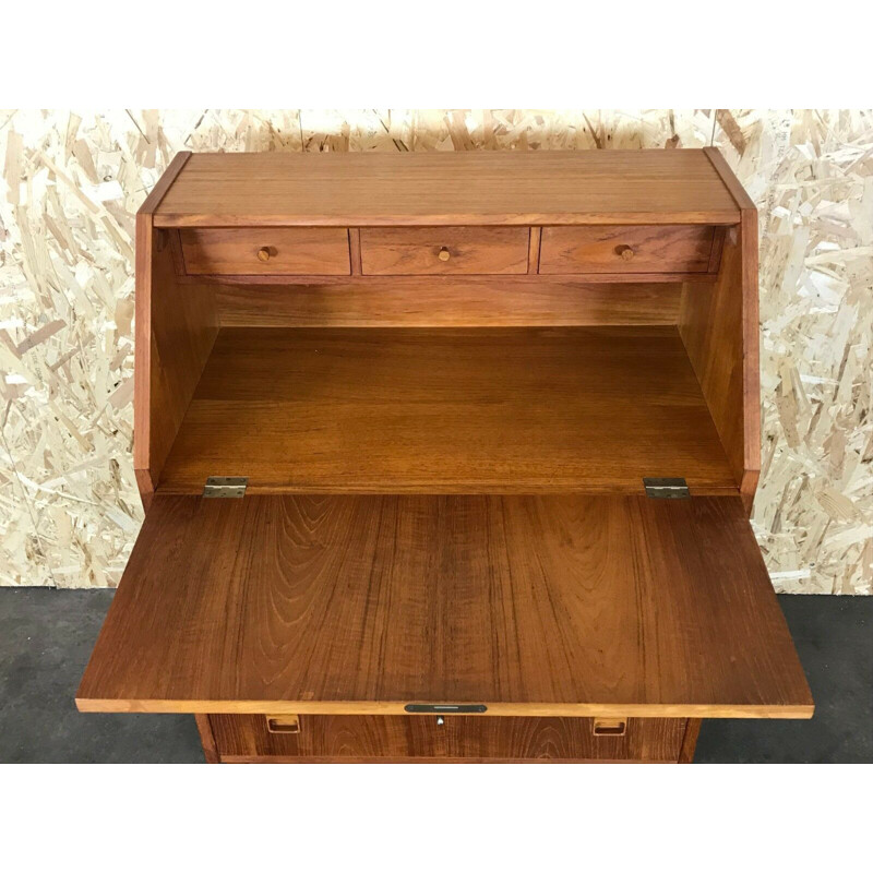 Scrivania vintage in teak, Danimarca 1960