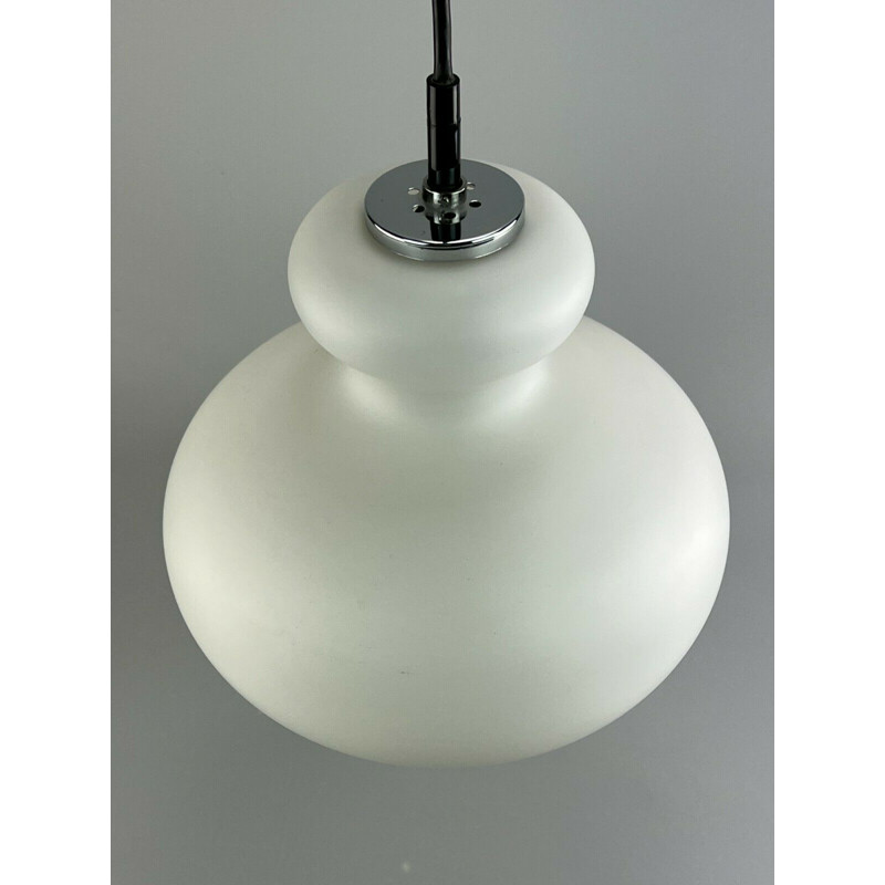 Vintage pendant lamp in glass by Peill & Putzler, 1960-1970s