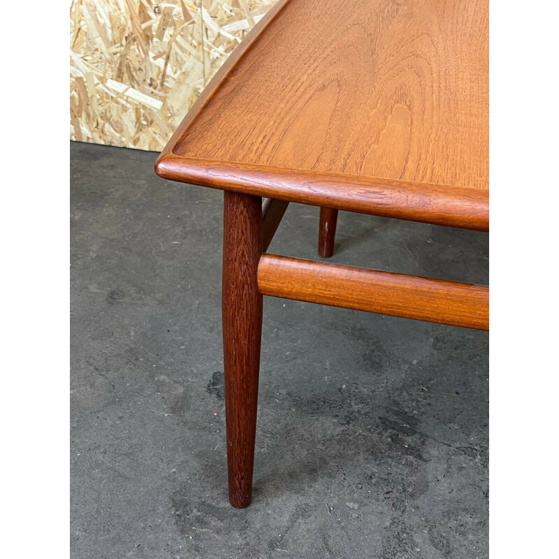 Vintage teakhouten salontafel van Grete Jalk voor Glostrup, 1960