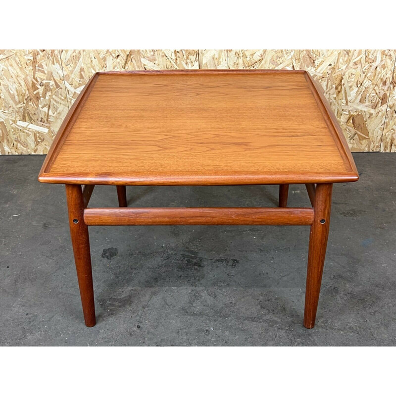 Vintage teakhouten salontafel van Grete Jalk voor Glostrup, 1960