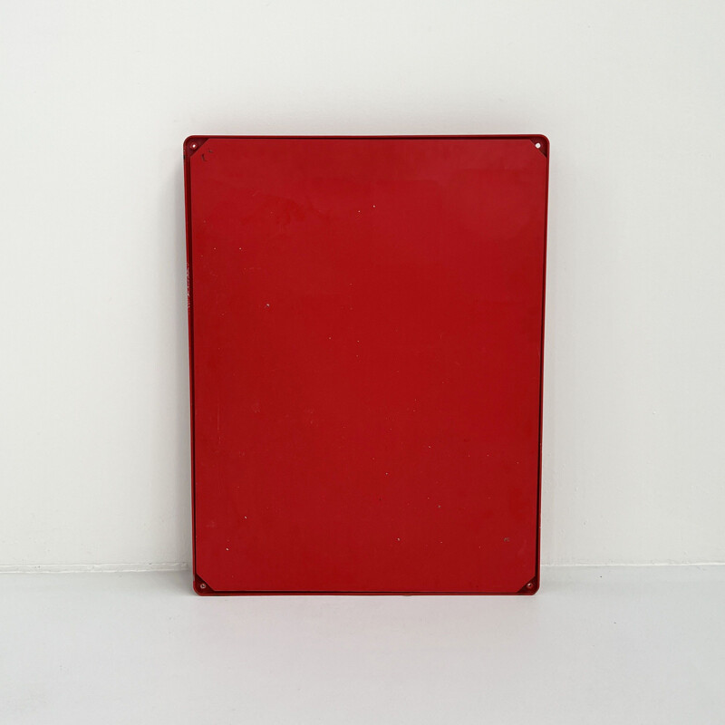 Vintage red ustensilo wall organizer by Dorothee Becker Maurer for Design M, 1960s