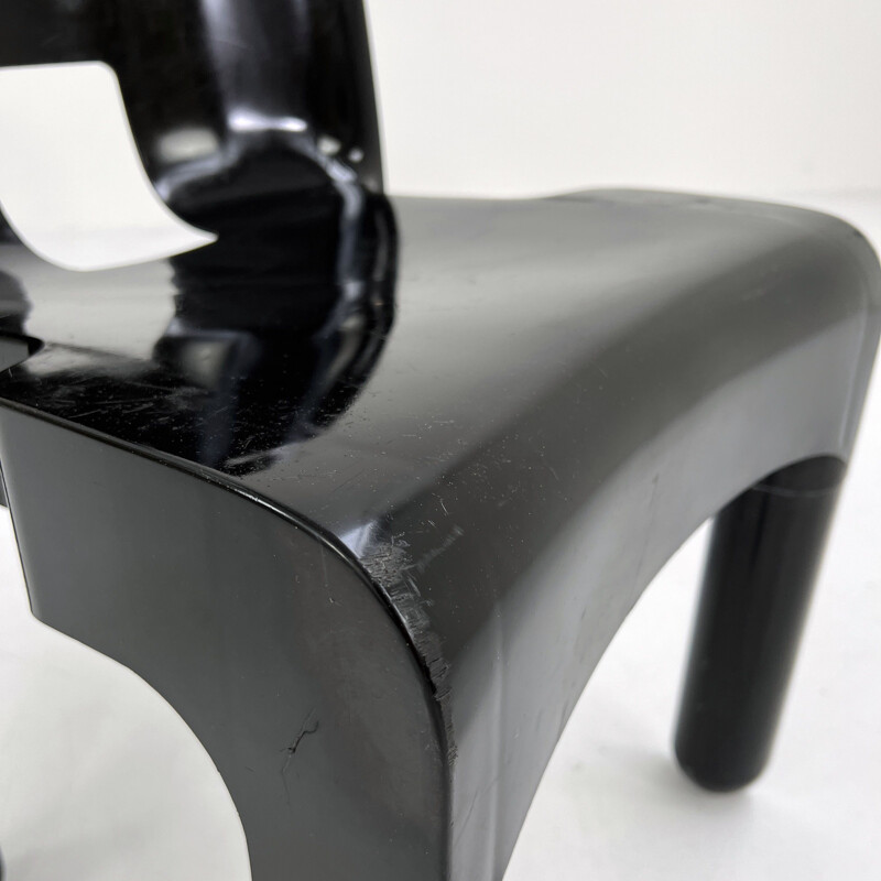 Vintage model 4867 Universale chair by Joe Colombo for Kartell, 1970s