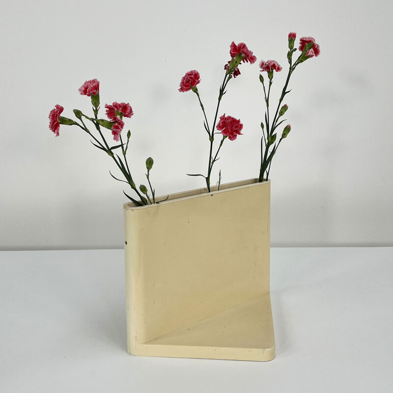 Pot de fleurs vintage en plastique de Giotto Stoppino pour Kartell, 1970