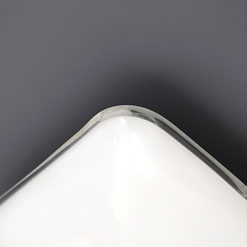 Vintage aluminum wall lamp by Roberto Toso and Renato Pamio for Leucos, 1980s