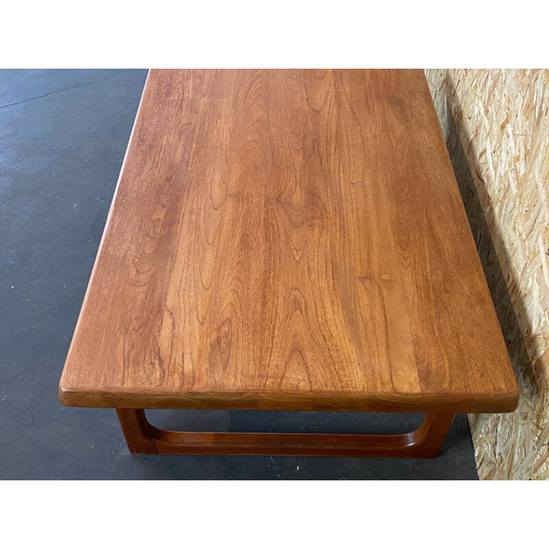 Vintage teak coffee table by Niels Bach, Denmark 1960