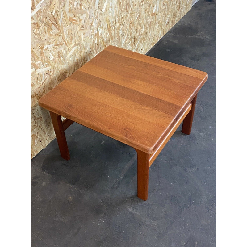 Tavolino vintage in teak di Niels Bach, Danimarca 1960