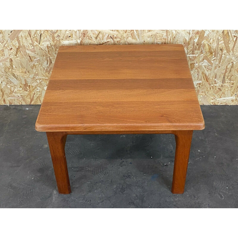 Vintage teakhouten salontafel van Niels Bach, Denemarken 1960