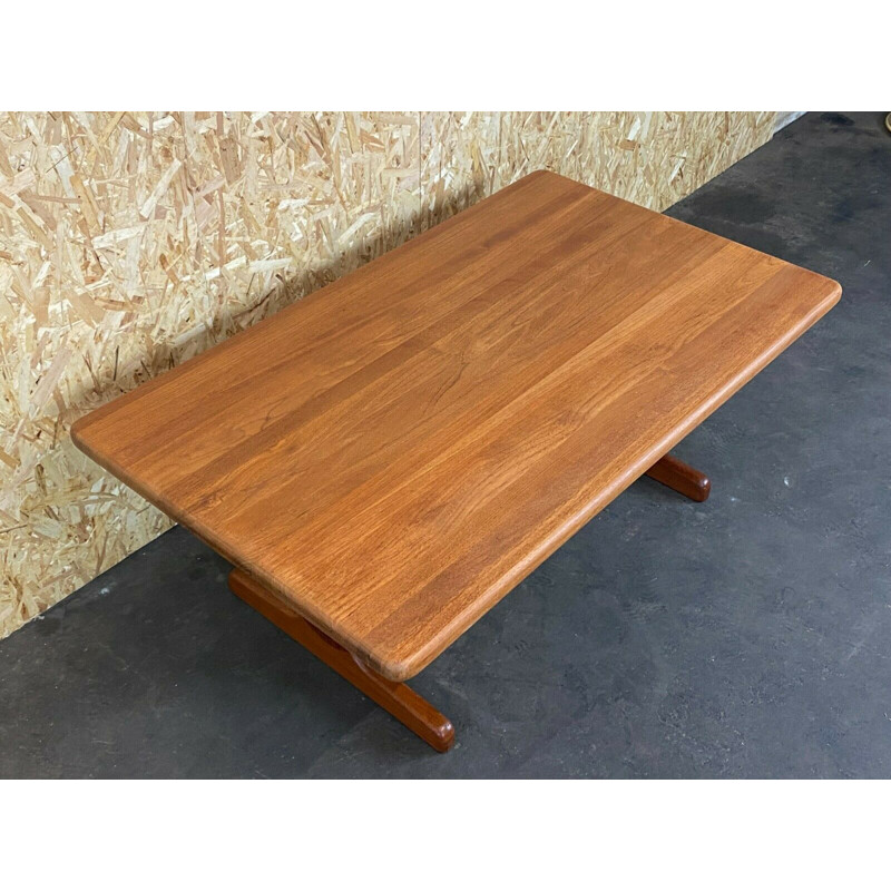 Mesa de centro vintage de teca, Dinamarca 1960