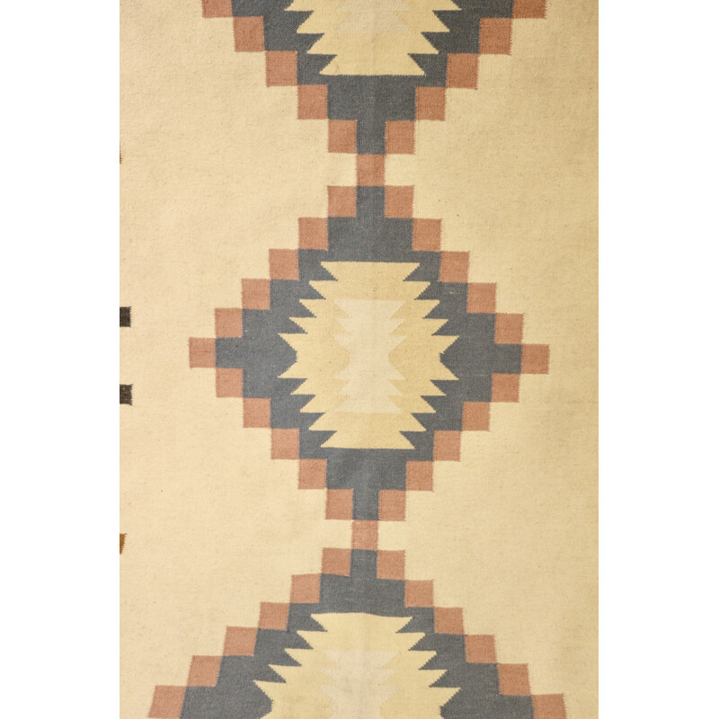 Vintage wool rug, 1970s-1980s