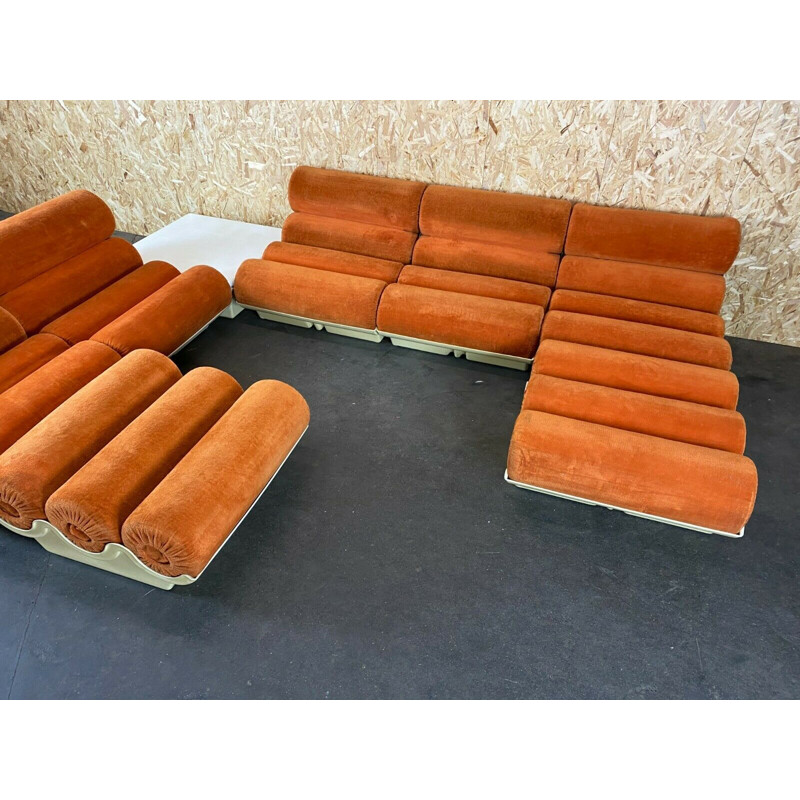 Vintage modular living room set, Italy 1960-1970