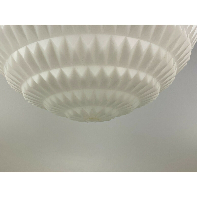 Vintage plastic pendant lamp by Erco, 1960s-1970s