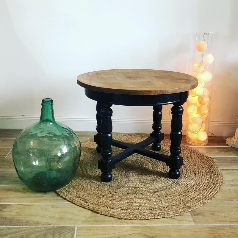 Vintage wood coffee table