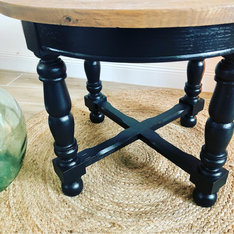 Vintage wood coffee table