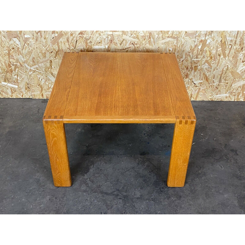 Vintage oak coffee table by Esko Pajamies for Asko, Finland 1960