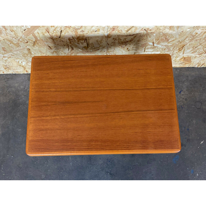 Vintage teak coffee table by Henning Kjaernulf, 1970