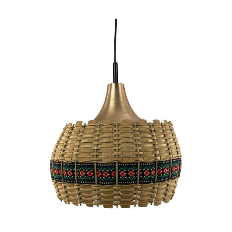 Vintage pendant lamp by Doria, 1960s-1970s