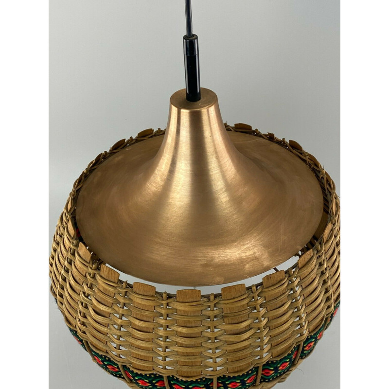 Vintage pendant lamp by Doria, 1960s-1970s