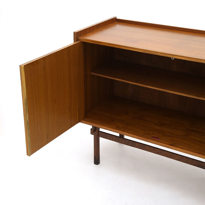 Vintage teak Italian sideboard, 1950s