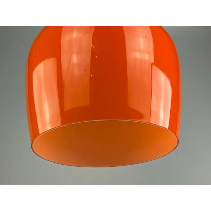 Vintage glass pendant lamp by Peill & Putzler, 1960s-1970s