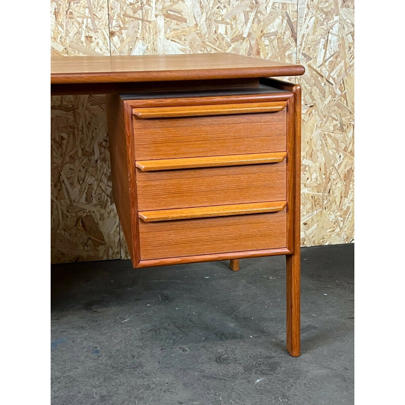 Vintage teak desk by Gv Gaasvig for Gv Møbler, 1960