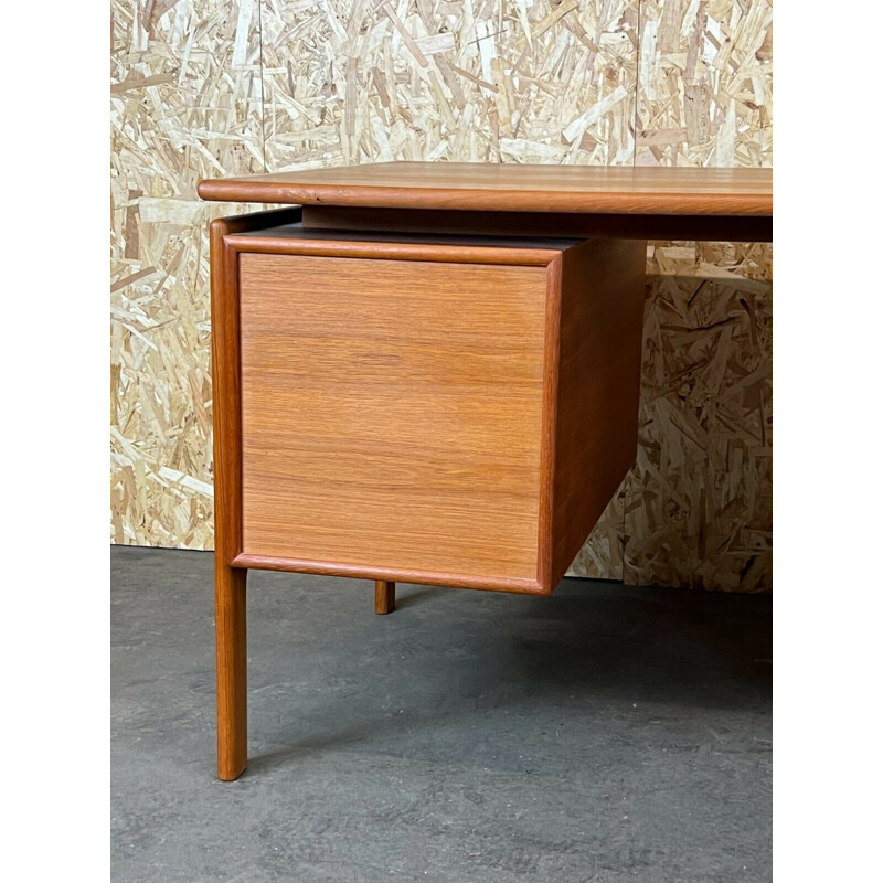 Vintage teakhouten bureau van Gv Gaasvig voor Gv Møbler, 1960