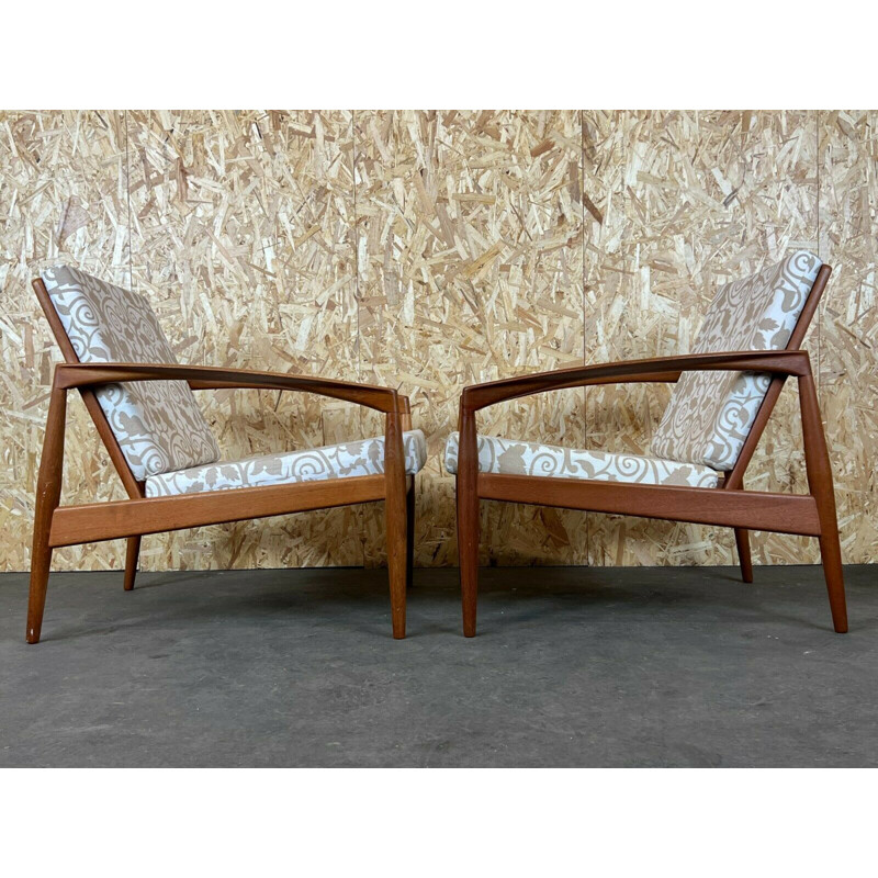 Paar vintage fauteuils van Kai Kristiansen voor Magnus Olesen, 1960