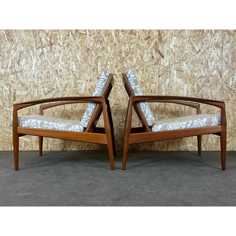 Paar vintage fauteuils van Kai Kristiansen voor Magnus Olesen, 1960