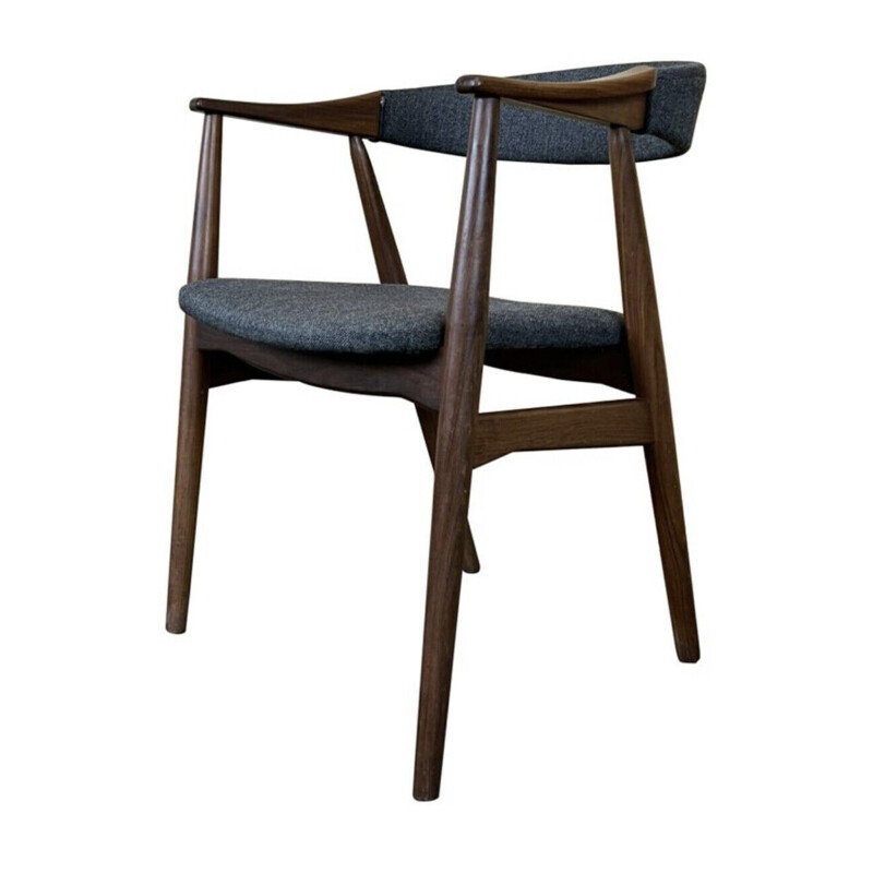 Vintage teakhouten fauteuil van Th. Harlev voor Farstrup, 1960