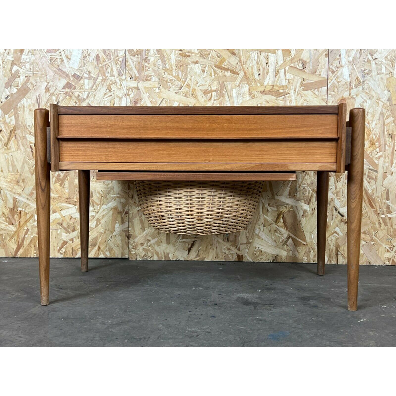 Vintage teak sewing box, 1960