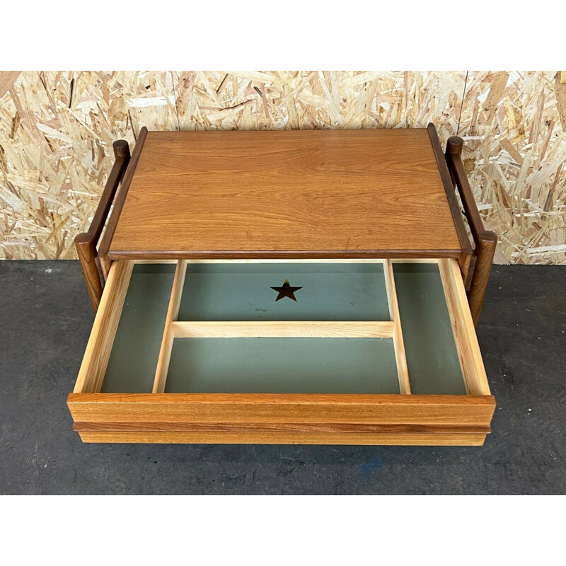 Vintage teak sewing box, 1960