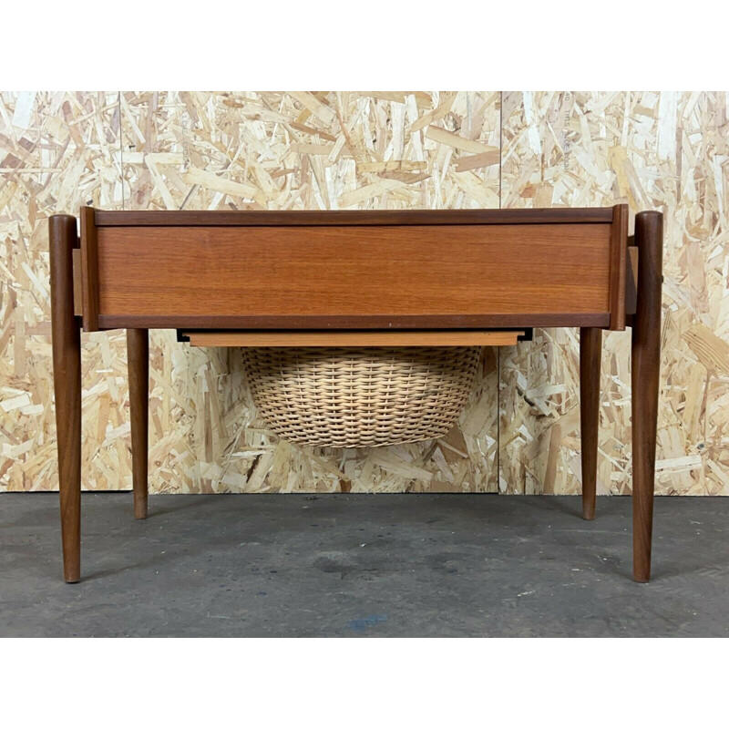 Vintage teak sewing box, 1960