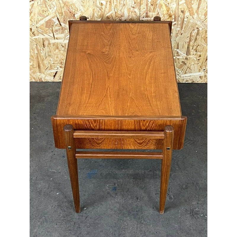 Vintage teak sewing box, 1960