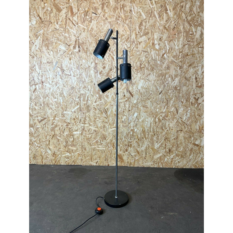 Vintage metal floor lamp, 1960