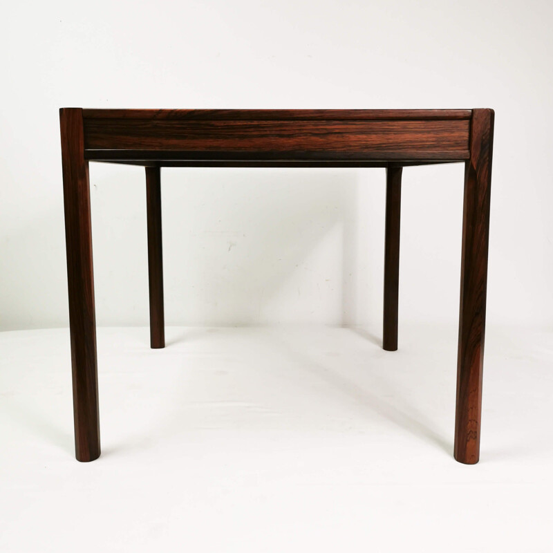 Mesa de café Vintage square rosewood, Dinamarca 1960