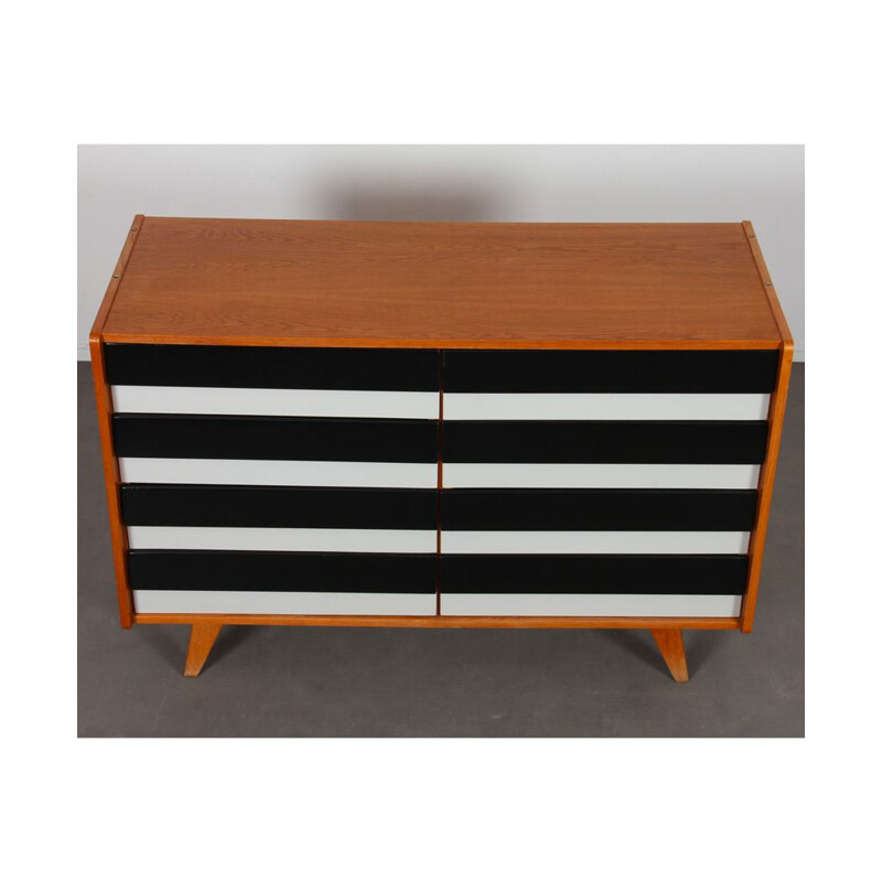 Vintage chest of drawers model U-453 by Jiri Jiroutek for Interier Praha, Czech Republic 1960