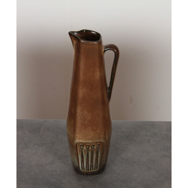 Vintage Scandinavian pitcher "AST" by Gunnar Nylund for Rörstrand, 1960.