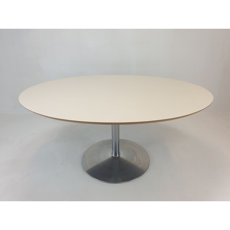 Vintage ovale tafel van Pierre Paulin voor Artifort, 1960