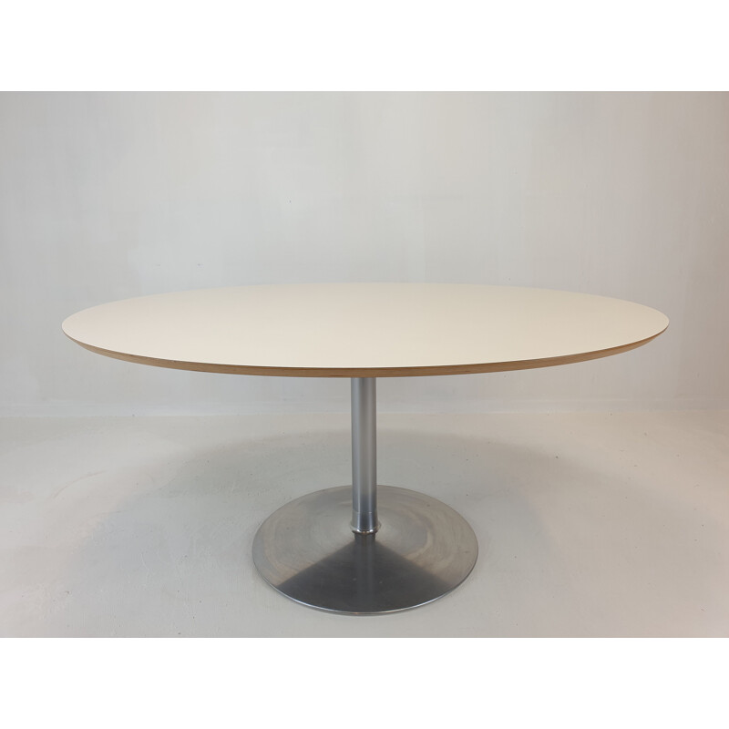 Vintage ovale tafel van Pierre Paulin voor Artifort, 1960