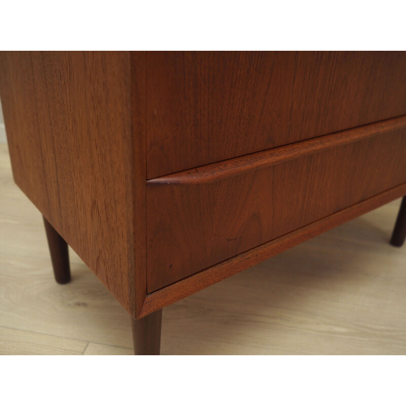 Teak vintage chest of drawers, Denmark 1970s