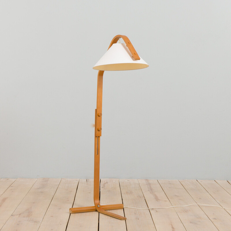 Scandinavian vintage floor lamp by Jan Wickelgren for Aneta, 1970